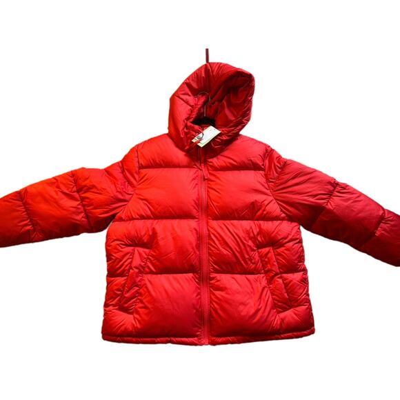 New H&M Bubble Red Jacket with tag - Picture 1 of 2